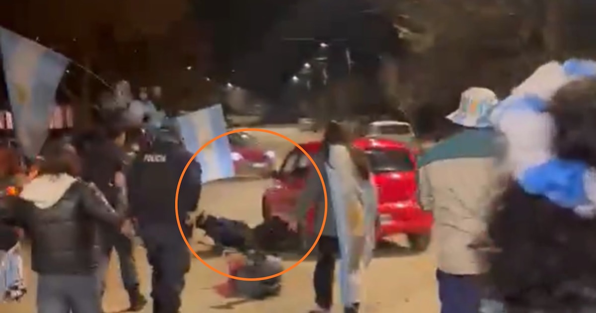 Conductor embistió a un agente policial en Aluminé durante celebraciones deportivas y fue capturado