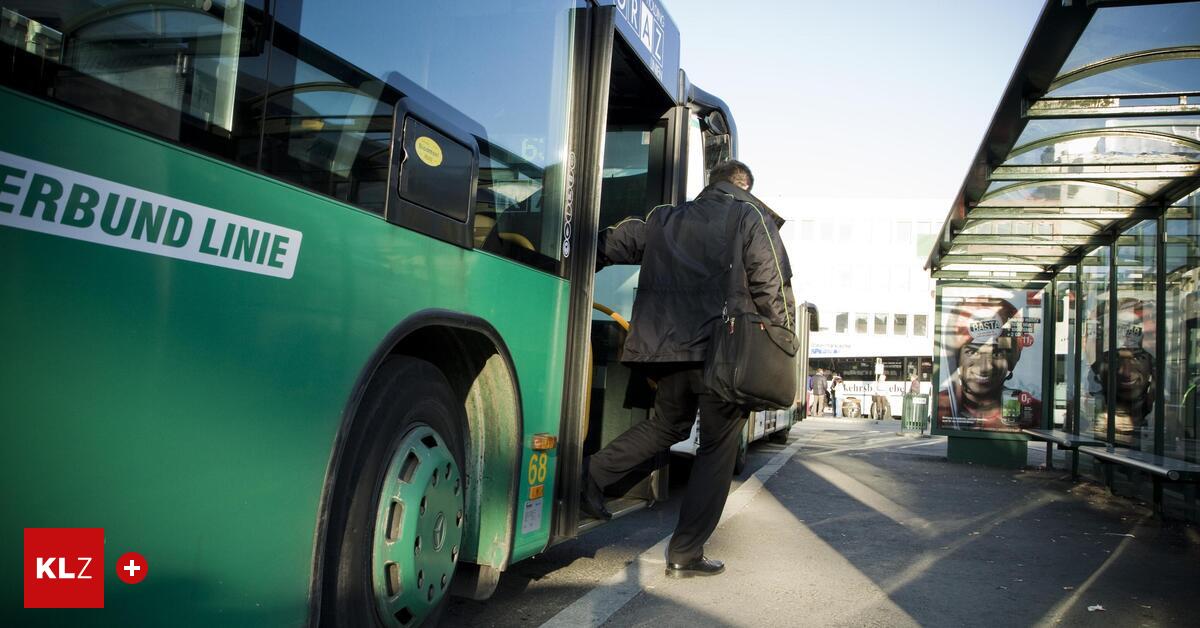 Graz: Bewaffneter Mann in Linienbus festgenommen