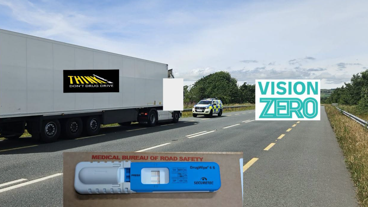 HGV operator held in Kerry after roadside narcotics screening comes back positive