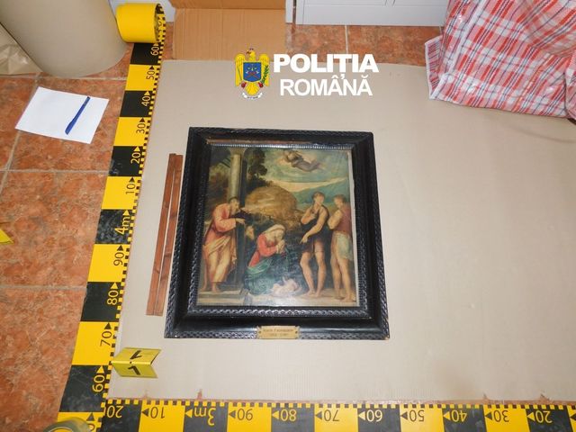 Dieci dipinti rubati in Italia, del valore di oltre 90.000 euro, recuperati in Romania