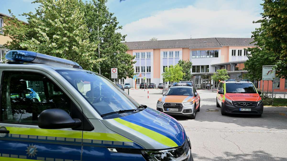 Schwere Attacke an bayerischem Gymnasium: Zwei Schülerinnen verletzt
