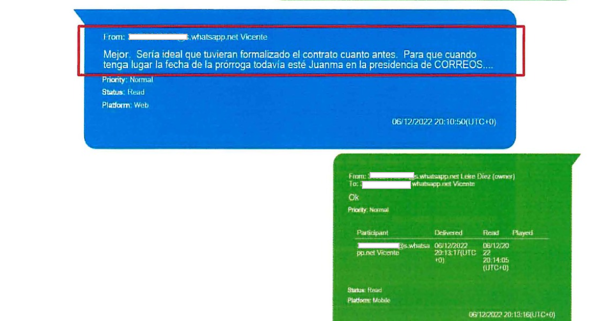La UCO implica a Juanma Serrano en la trama de presuntas comisiones irregulares en Correos