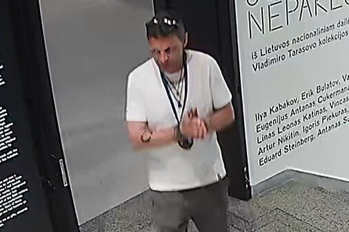 Iš sostinės muziejaus dailininko darbą išnešė nežinomas asmuo
