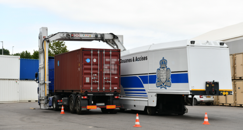 Contrôle antidrogue au port de Mertert : les forces de l'ordre mobilisées