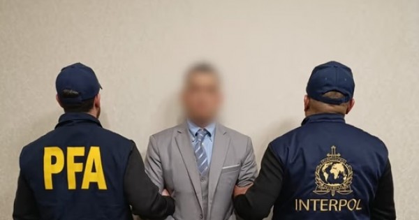 Detienen en Buenos Aires a narcotraficante mexicano buscado por Estados Unidos