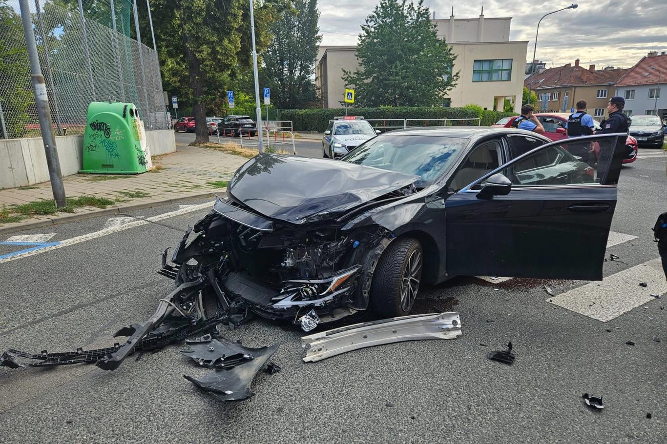 Po honičce v Brně policie zadržela řidiče pod vlivem drog
