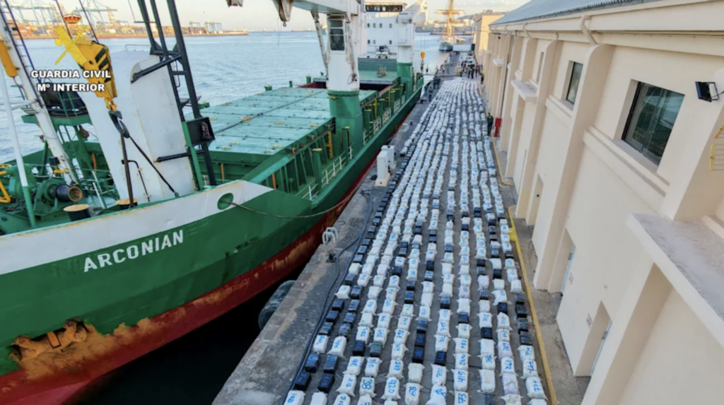 Rekordfund: Acht Tonnen Kokain im Hafen von Wilhelmshaven beschlagnahmt