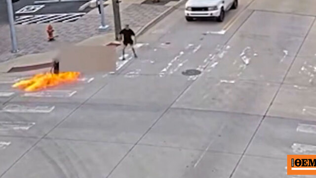 Man Throws Molotov Cocktail at Wheelchair-Bound Victim in Oklahoma City