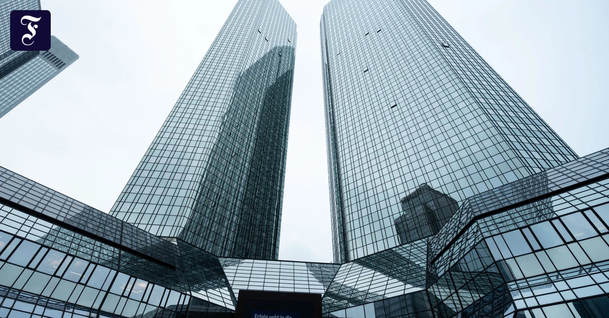 Fahnder durchsuchen erneut Deutsche-Bank-Filialen in Frankfurt