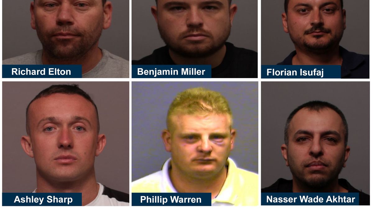 Six cocaine dealers jailed for over 44 years after East Midlands operation