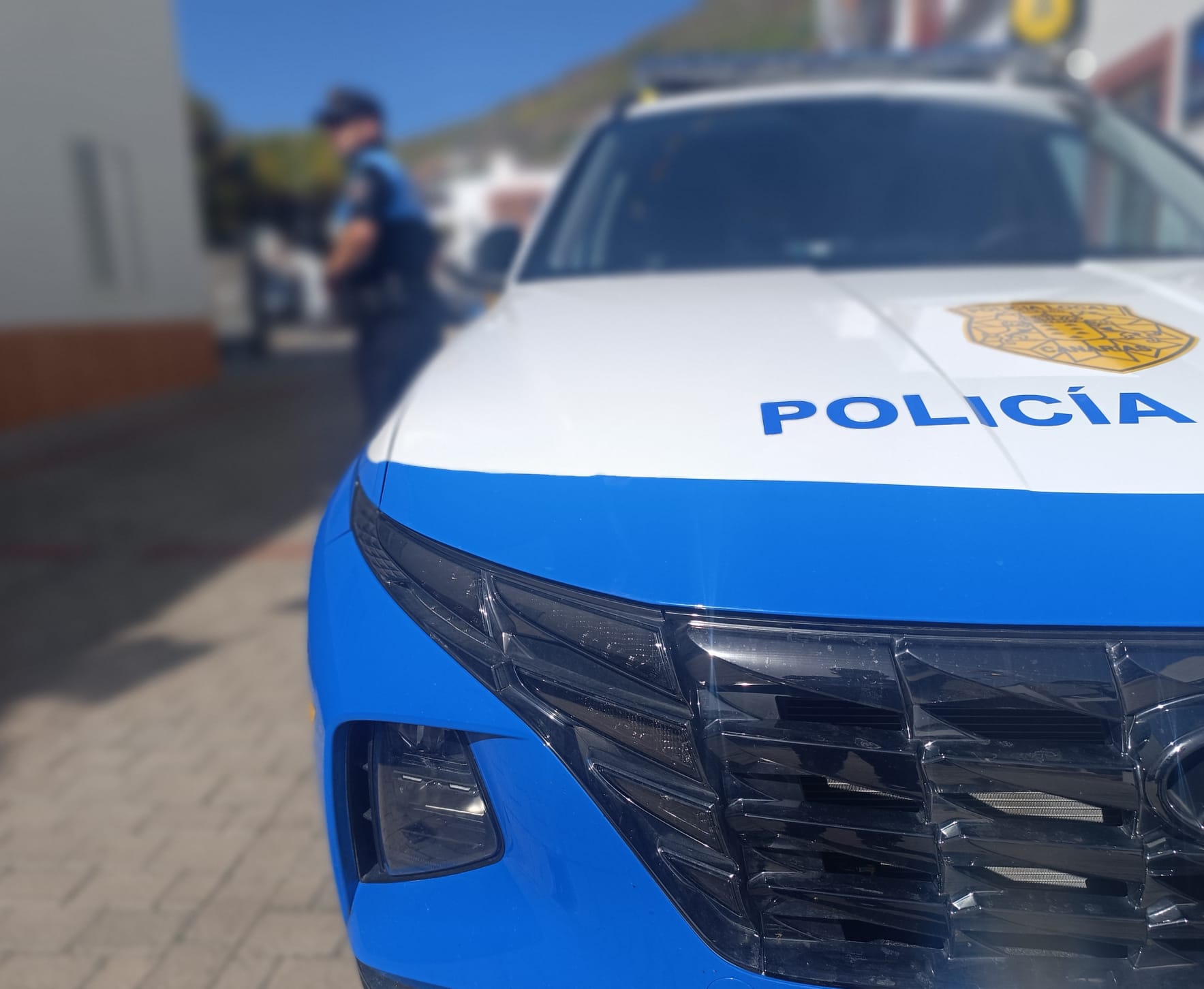 Policía Local de Guía recupera vehículo robado en abril y detiene a un ocupante