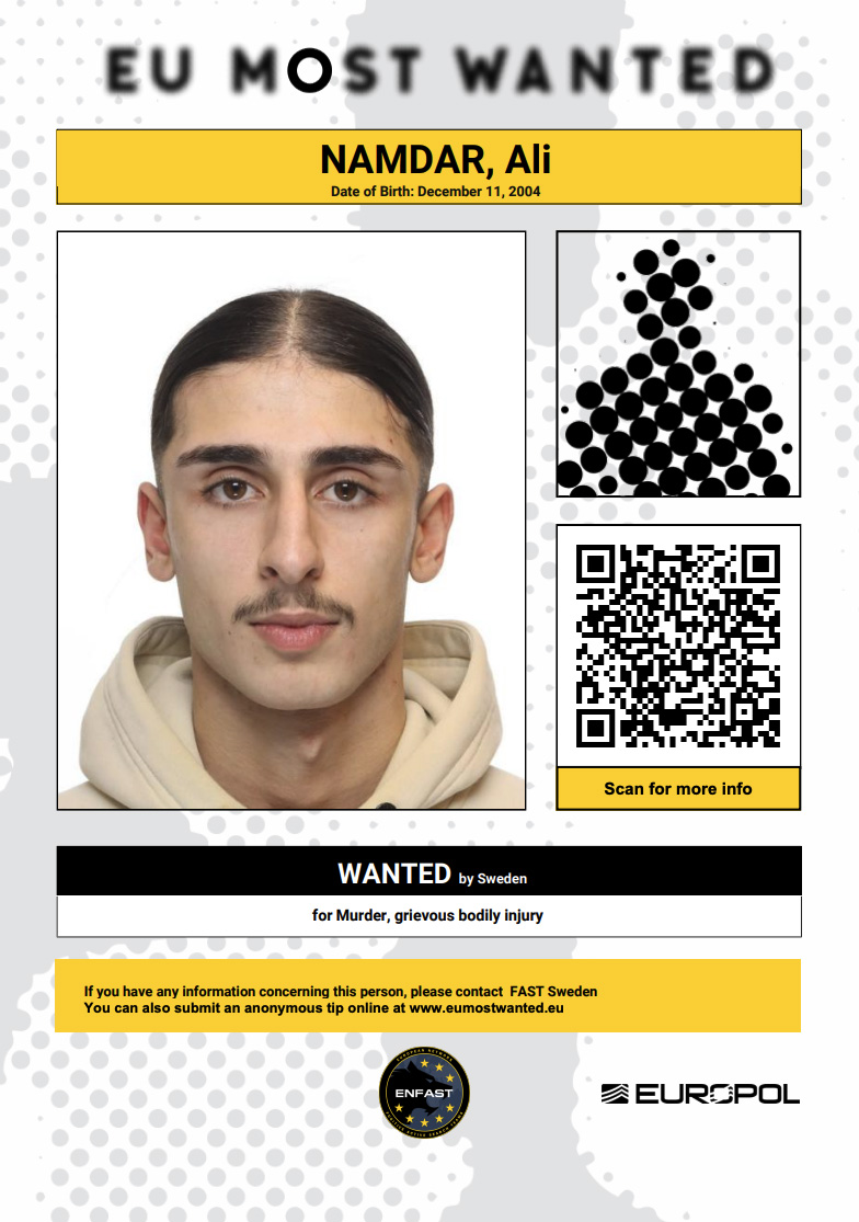 Etterlyst Foxtrot-profil Ali Namdar (21) siktet for granatangrep og skyting i Norge