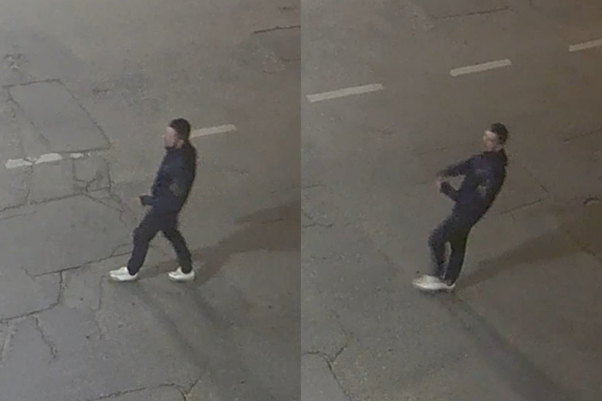 Telšiuose sudaužyti sporto klubo langai – policija ieško stebėjimo kameros užfiksuoto vyro