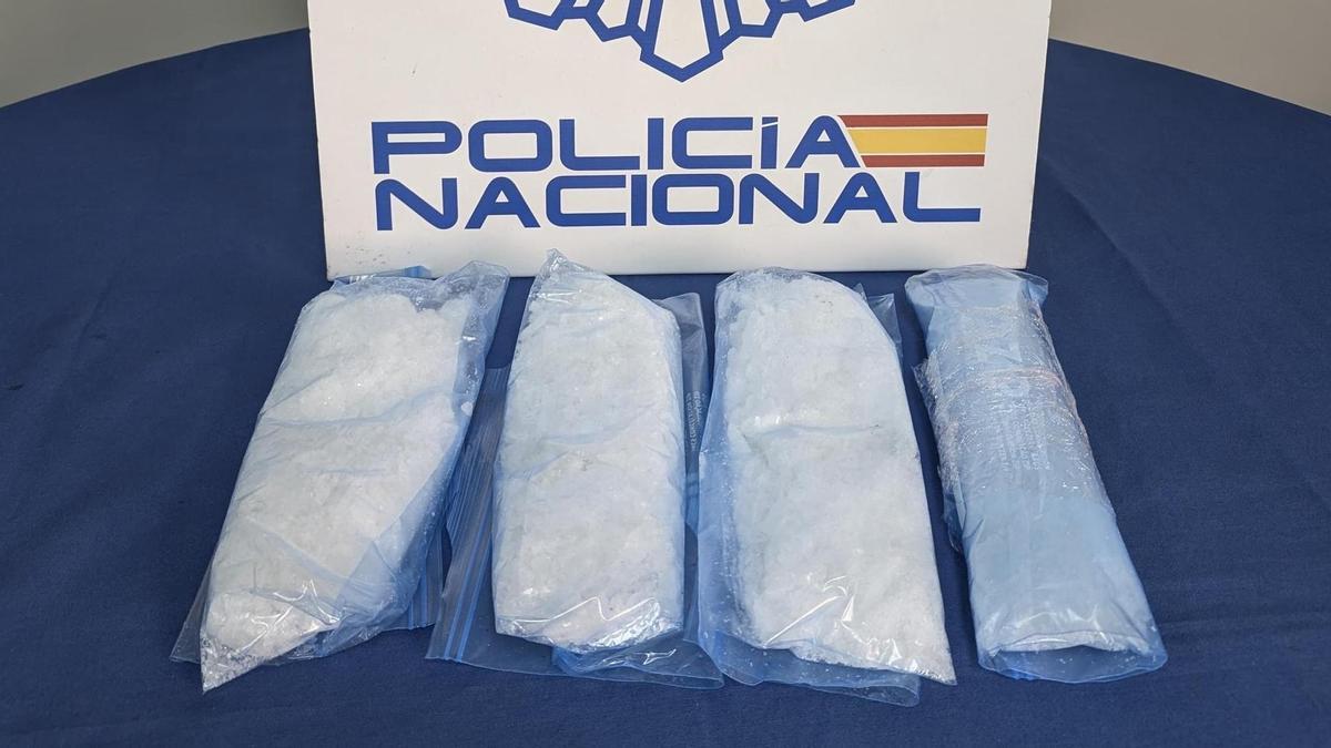 Detenido en Gran Canaria con un kilo de metanfetamina en una maleta facturada
