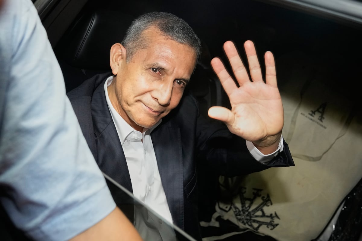 Tribunal Constitucional de Perú anula condena de 15 años contra Ollanta Humala
