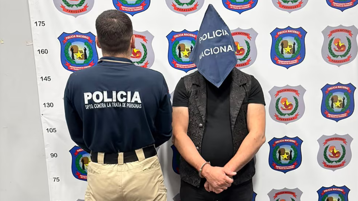 Argentino detenido en Paraguay: hallaron drogas, cámaras y ropa con manchas de sangre