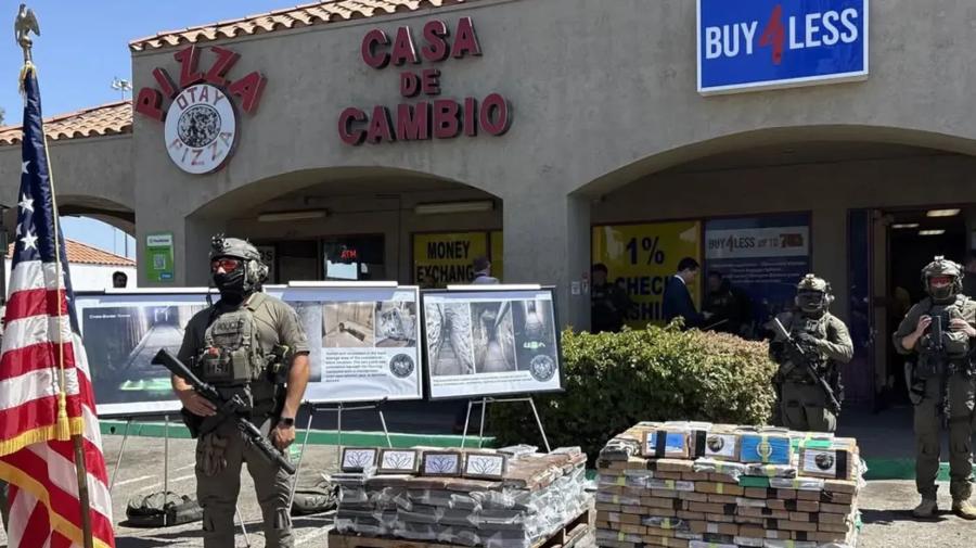 Underground Drug Tunnel from Mexico Discovered Inside California Store