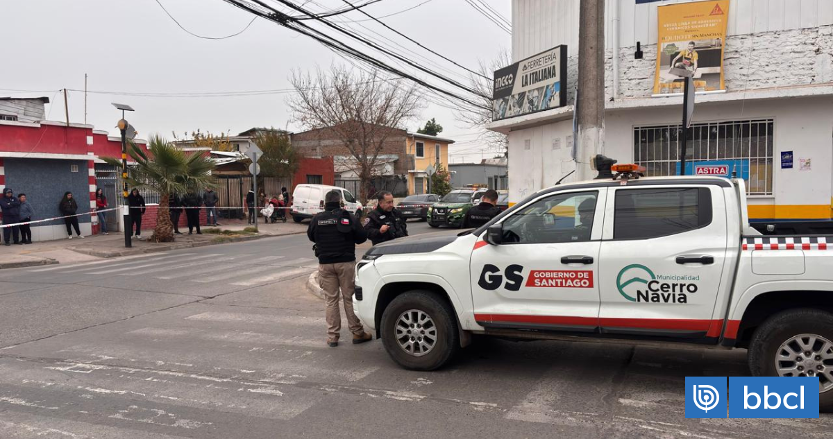 Hombre muerto a balazos en Cerro Navia: salió con dos conocidos y fue asesinado