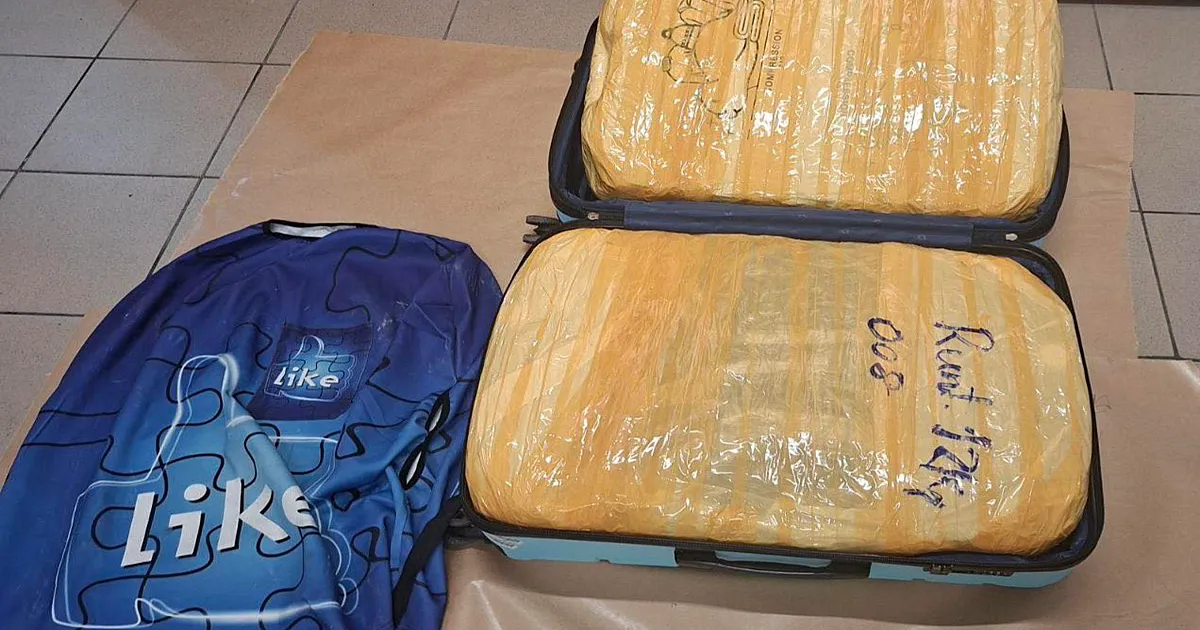 Σύλληψη 40χρονου στο αεροδρόμιο Λάρνακας με 25 κιλά κάνναβης στις αποσκευές