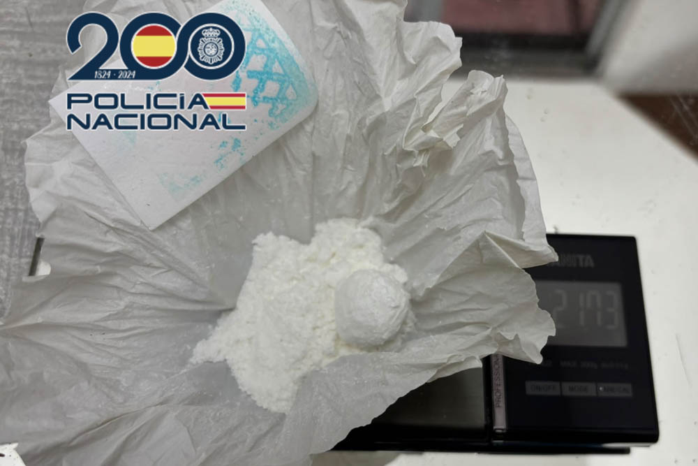 Detenido en Elche un hombre de 65 años por vender cocaína desde su garaje