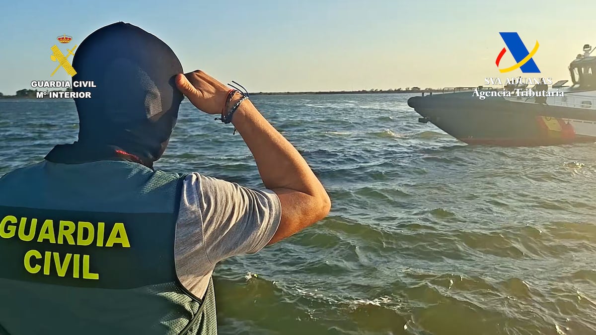 Diez detenidos tras tiroteo contra la Guardia Civil en la costa de Huelva