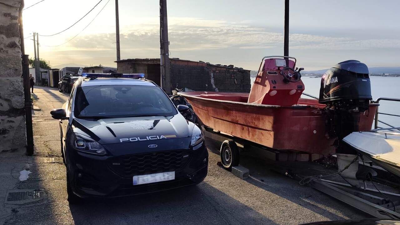 Incautados más de 1.500 kilos de cocaína en la ría de Arousa: cuatro detenidos