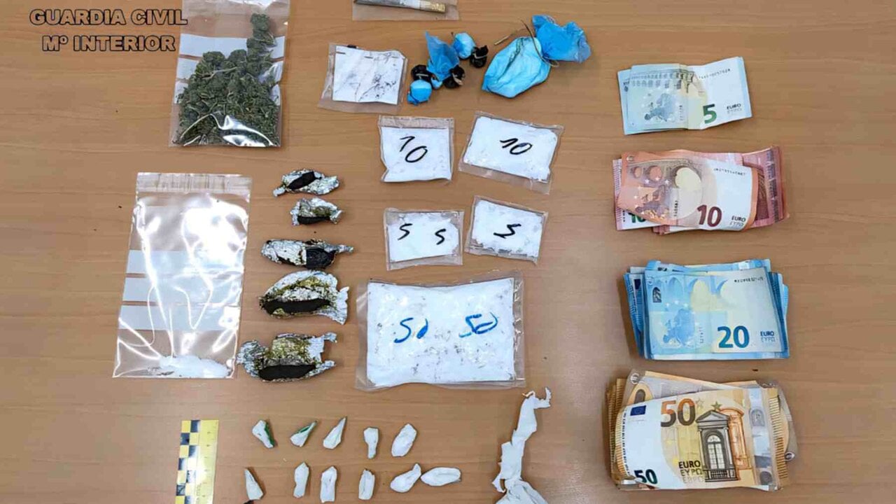 Detenido en Sangüesa con speed, cocaína, hachís y marihuana listos para vender