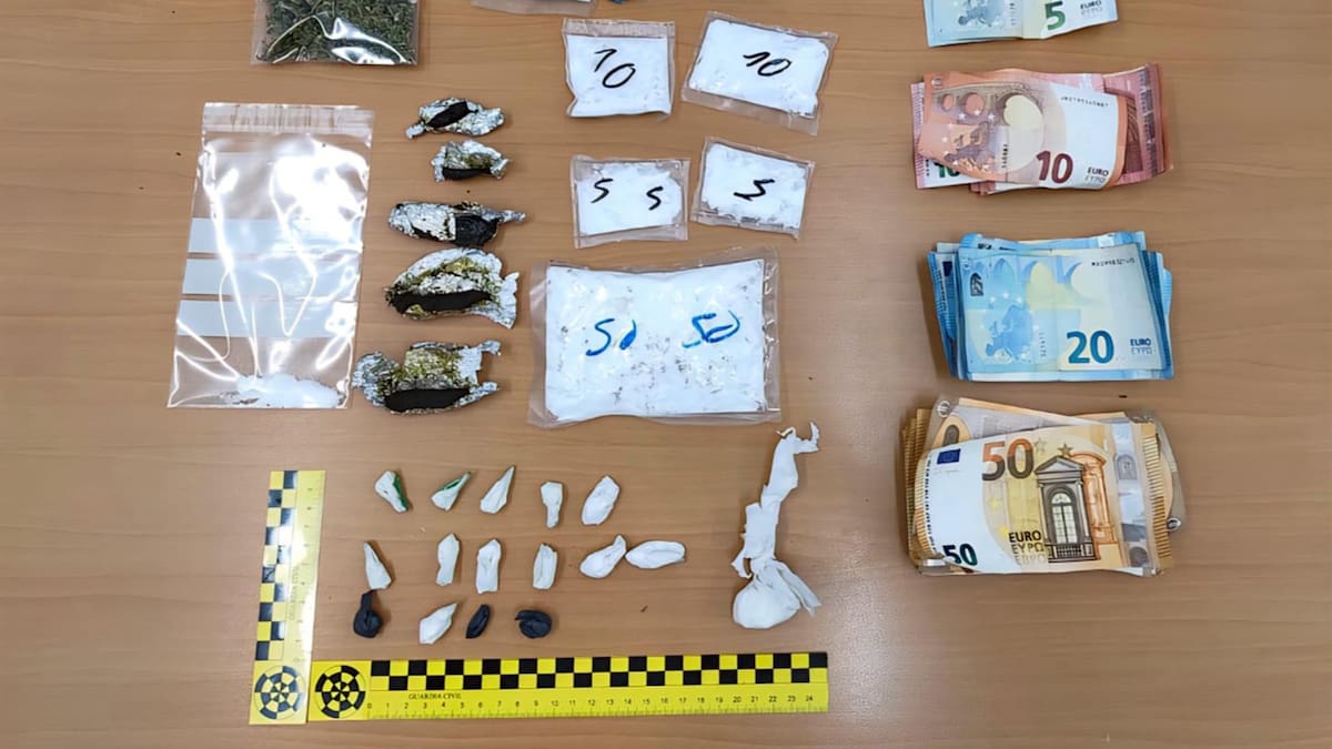 Detenido en Sangüesa con speed, cocaína, hachís y marihuana tras control de tráfico