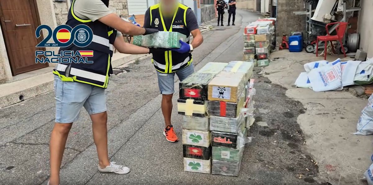Incautados 1.410 kilos de cocaína en una guardería del clan 'Fanchos' en A Pobra do Caramiñal