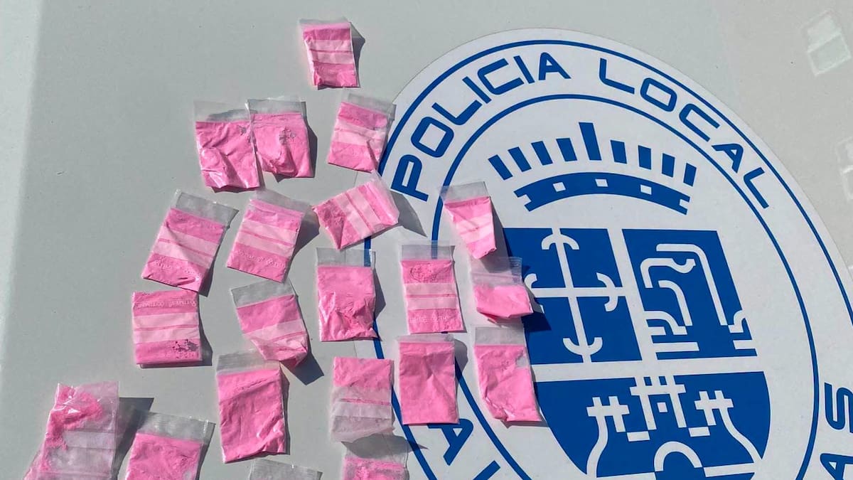 Cuatro detenidos en Alcobendas con 21 gramos de cocaína rosa lista para vender