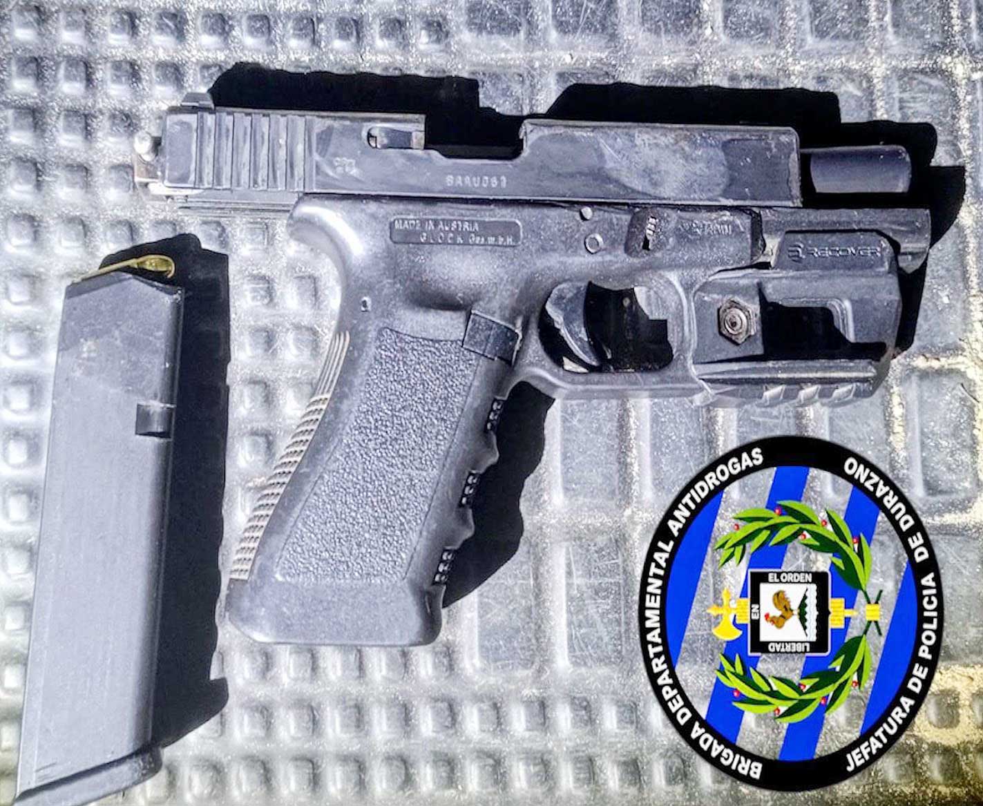 Operativo en Durazno: decomisan arma vinculada a homicidio en Montevideo y detienen a cuatro
