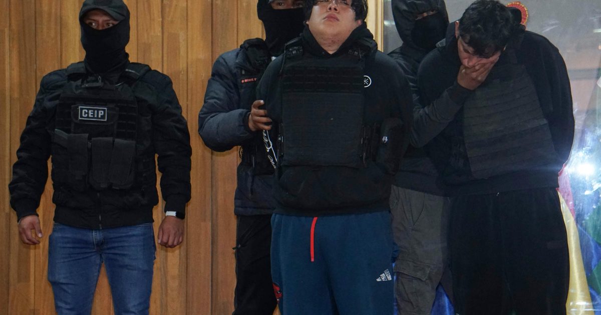 Captura en La Paz de 'Jhonsson Pulpo', jefe de Los Pulpos, banda peruana