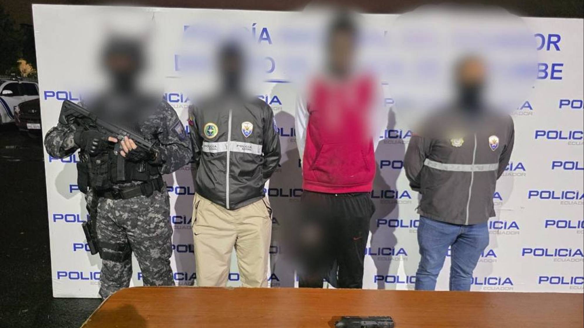 Policía rescata a conductor secuestrado y aprehende a presunto miembro de banda en el sur de Quito