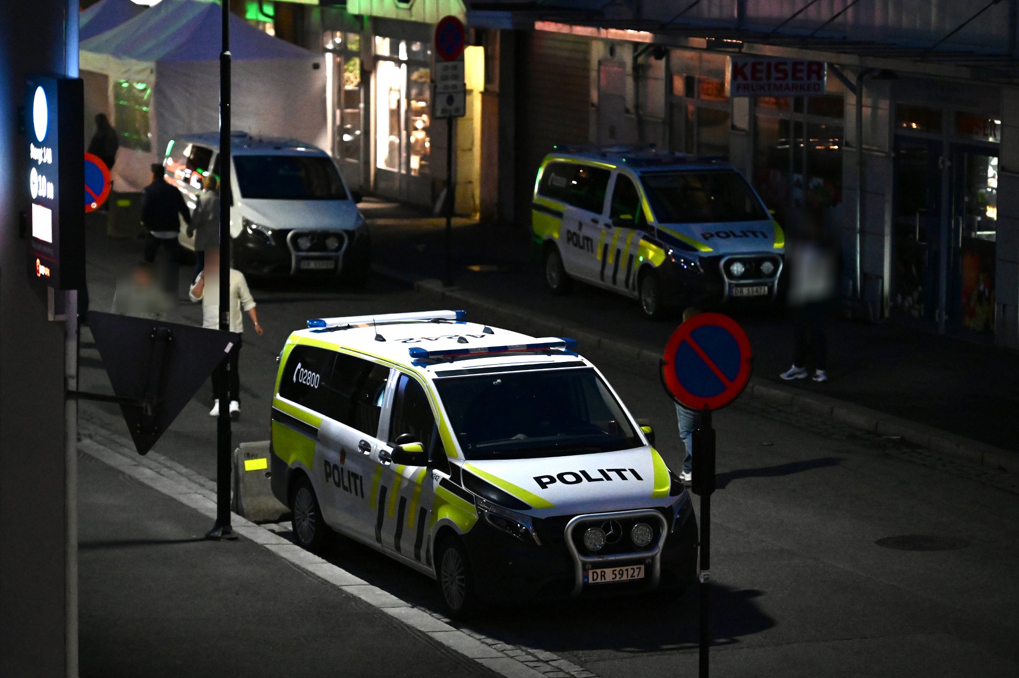 Mand anholdt for at sparke efter betjente under byfest i Lillestrøm