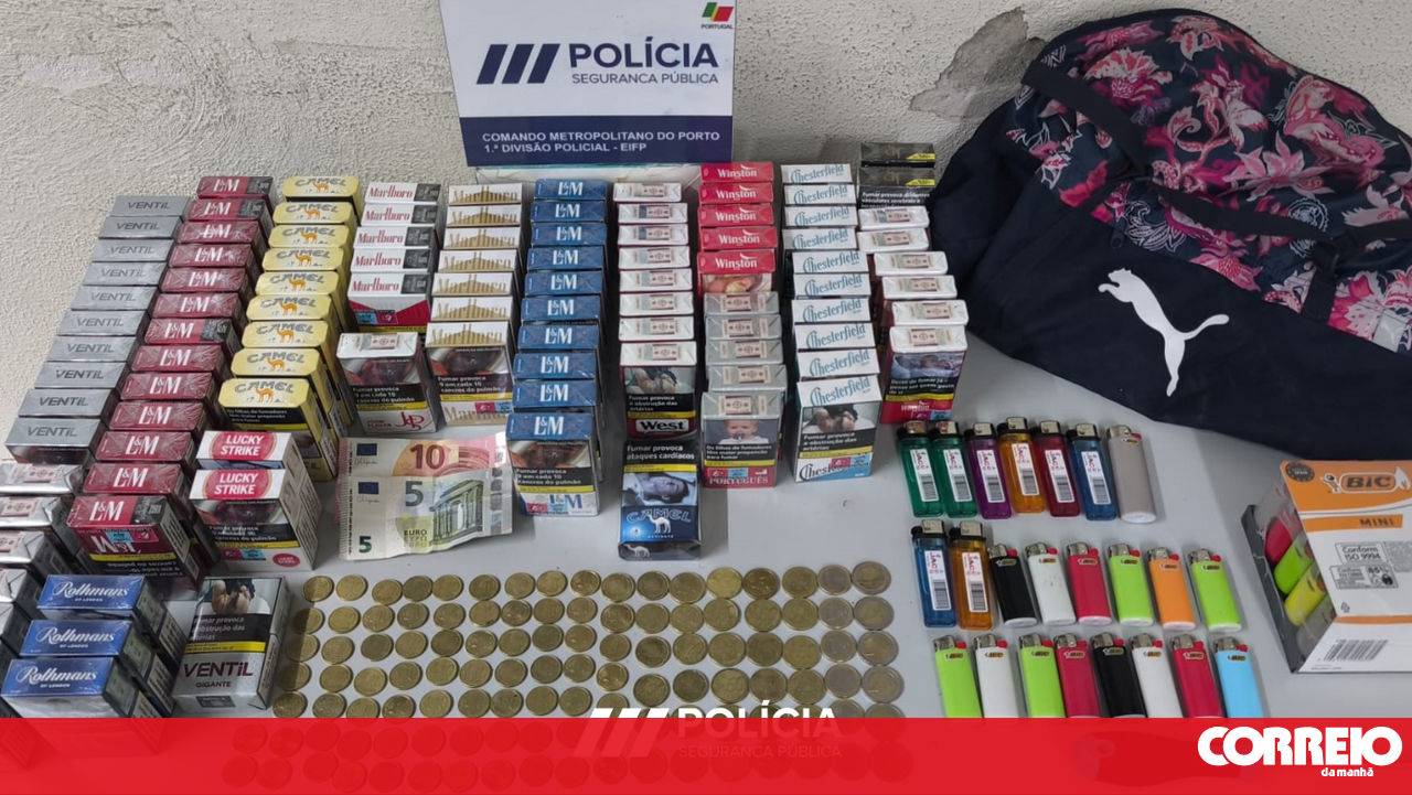 Ladrão apanhado em flagrante durante assalto a loja no Porto