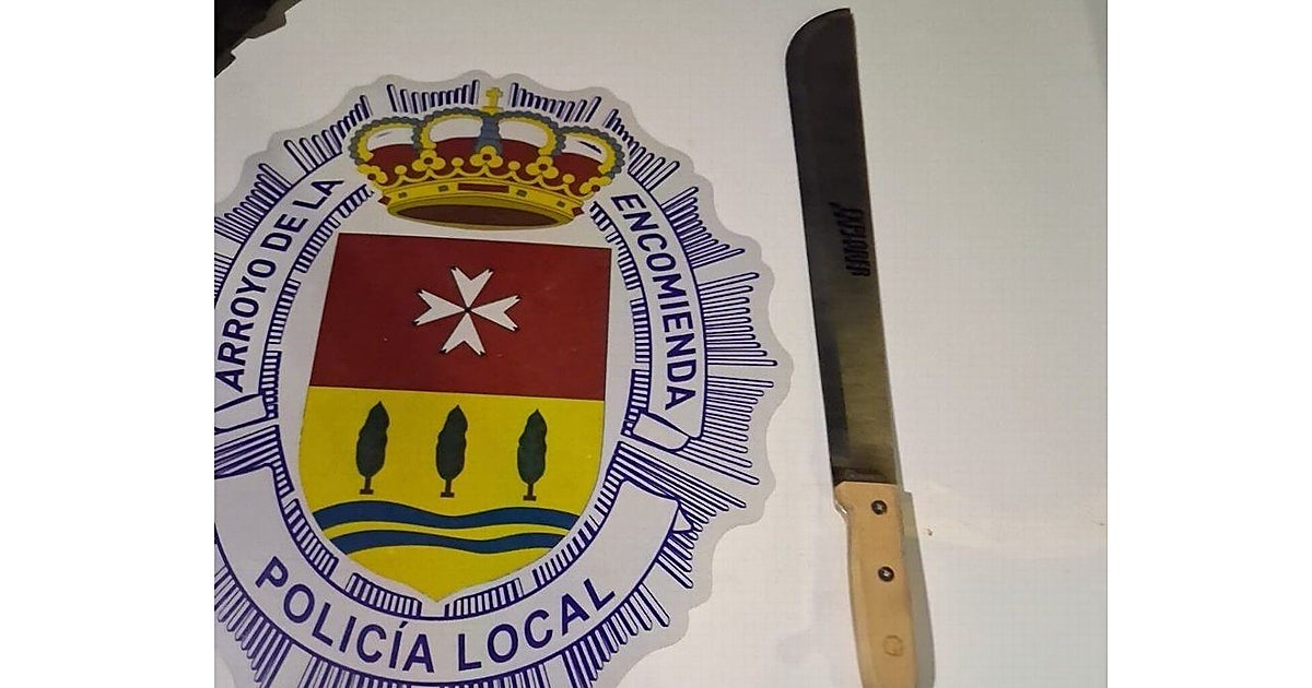 Un detenido en Valladolid por llevar un machete en las fiestas de San Antonio