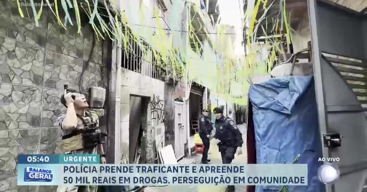 Suspeito é detido após tentar fugir por telhado durante operação na zona norte de SP