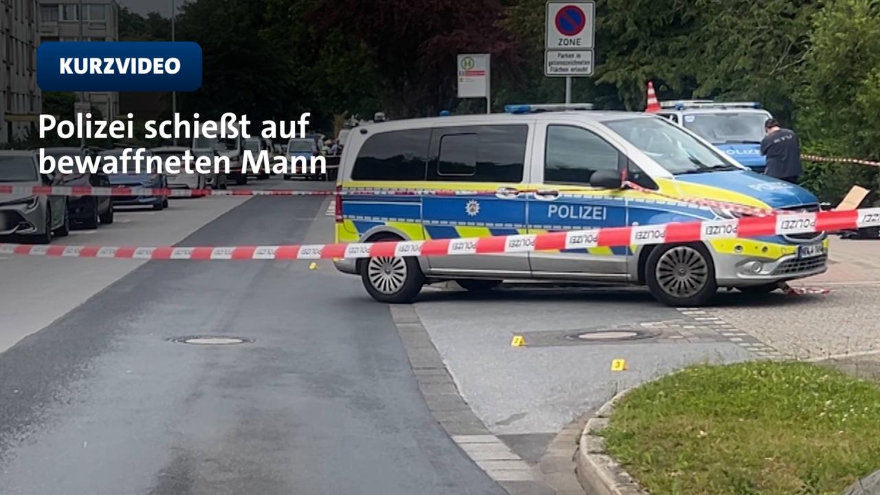 Polizei erschießt bewaffneten Mann in Erkrath nahe Kitas