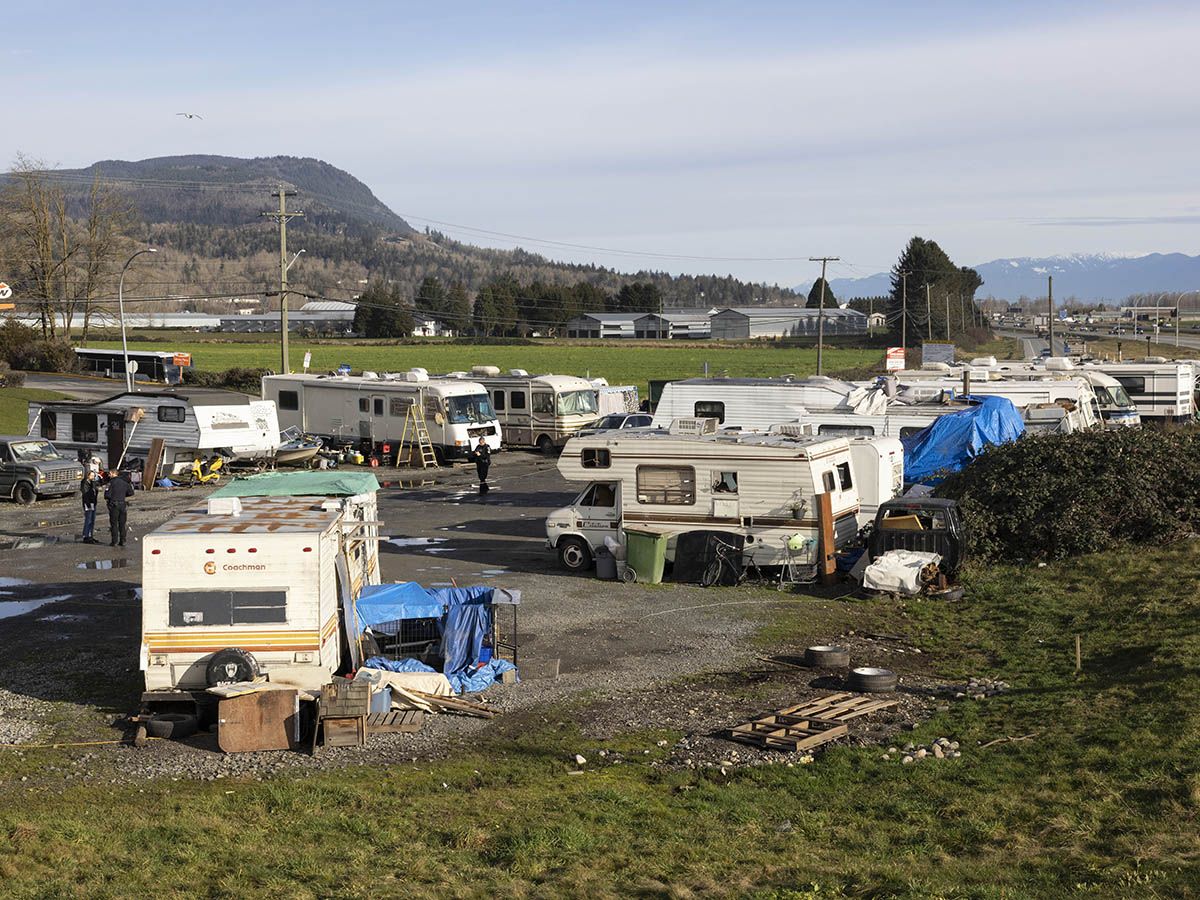 Manslaughter charge after fatal shooting at Abbotsford Highway 1 encampment