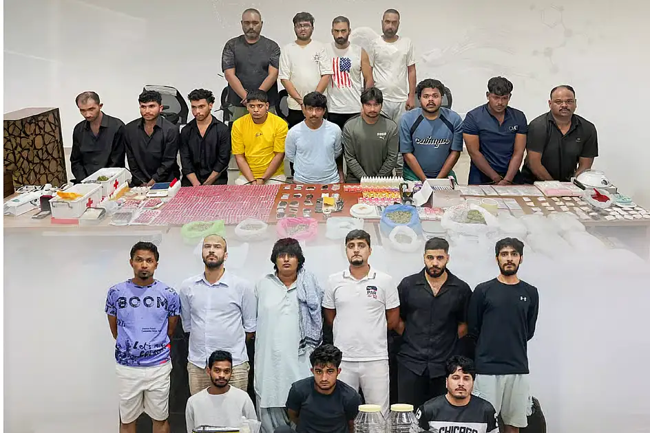 UAE Drug Ring Busted: 24 Suspects Arrested Across Dubai, Abu Dhabi and Ajman