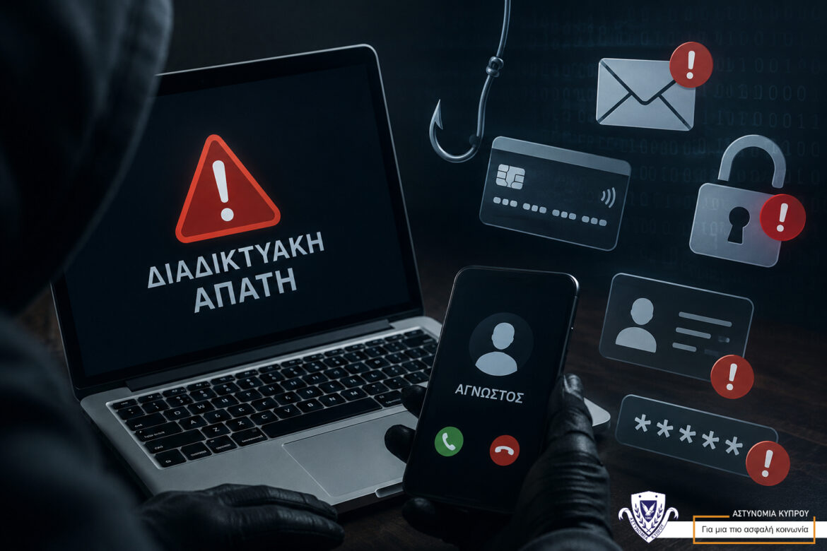 Κάτοικος Πάφου έχασε €47.406 σε απάτη phishing μέσω τηλεφώνου