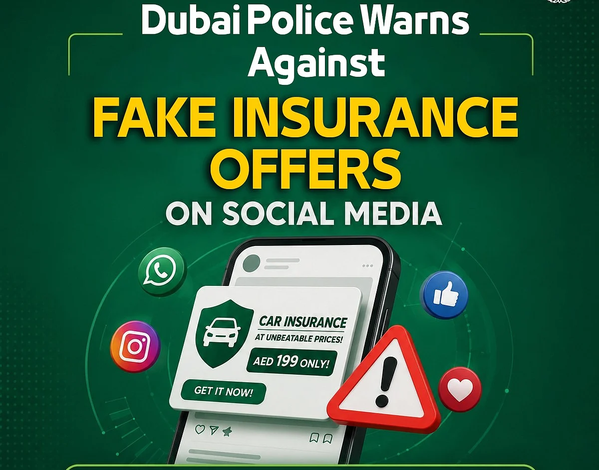 Dubai Police warn residents against fake insurance scams on social media