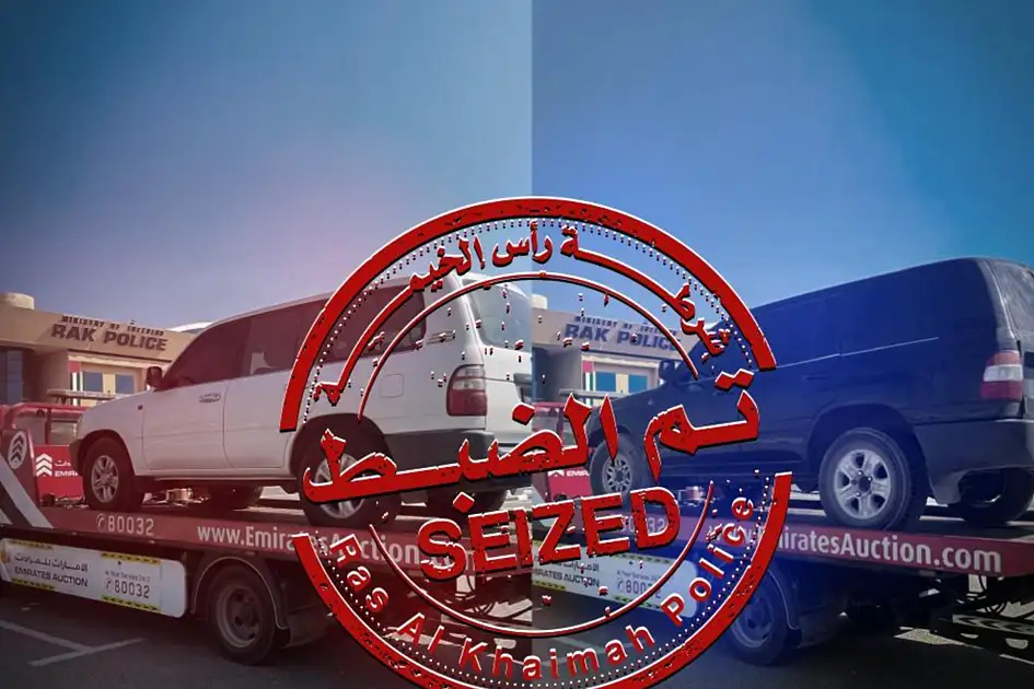 Two arrested for car stunts in Ras Al Khaimah, vehicles seized