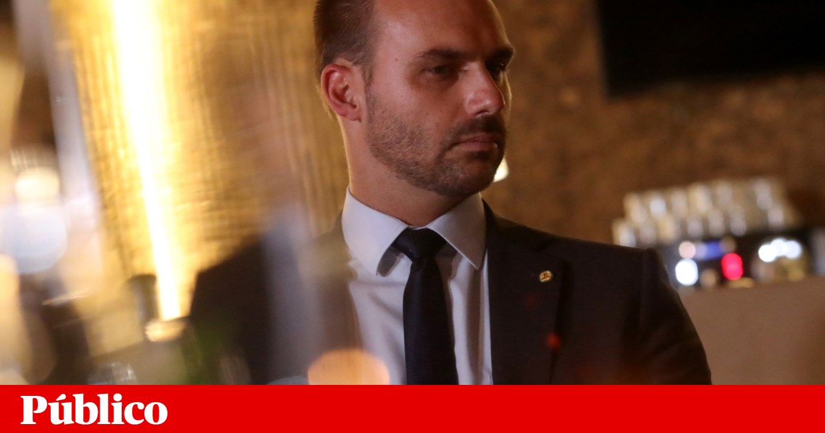 Eduardo Bolsonaro condenado a quatro anos de prisão por coacção a juízes do STF