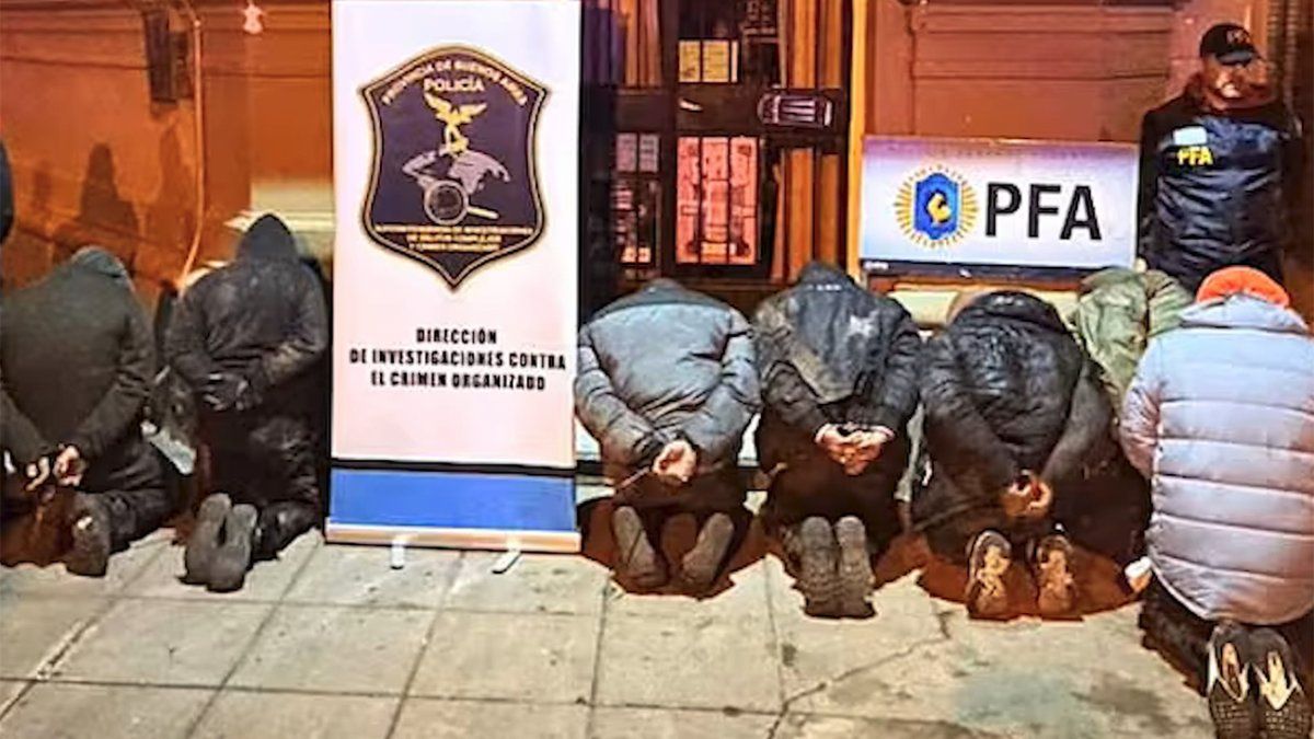 Banda de doce personas desbaratada en Buenos Aires con uruguayo experto en túneles