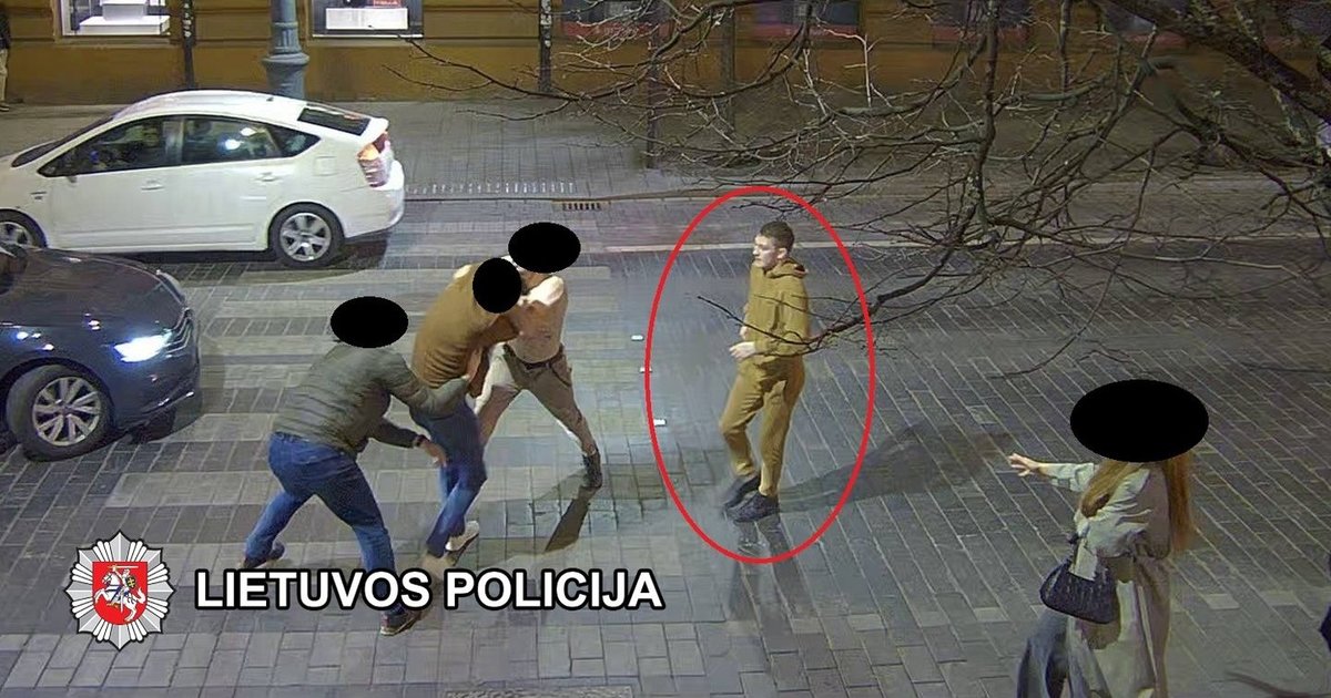 Vilniuje prie greito maisto restorano sumušti du žmonės – policija ieško įtariamojo