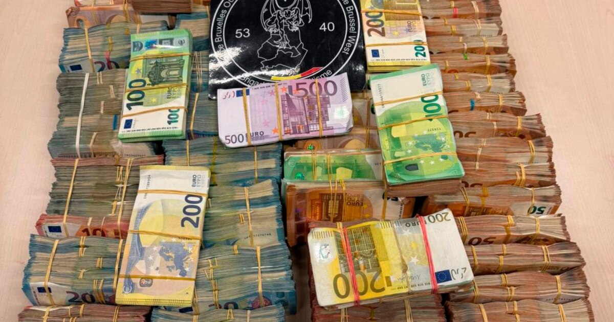 Saisie record de 690.000 euros à Berchem-Sainte-Agathe : deux suspects écroués
