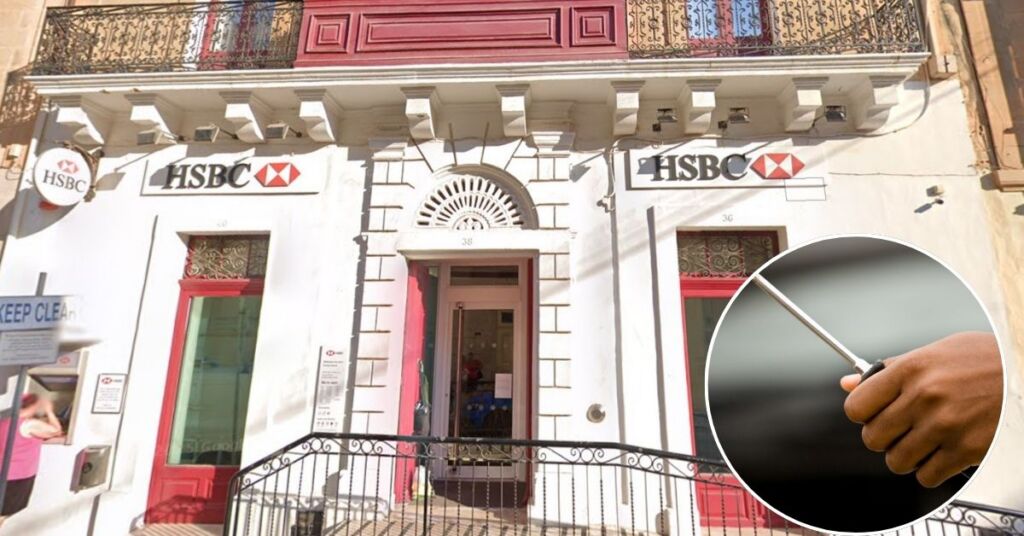 Raġel ta' 23 sena jhedded maniġer tal-HSBC b'makkar fil-Ħal Żurrieq