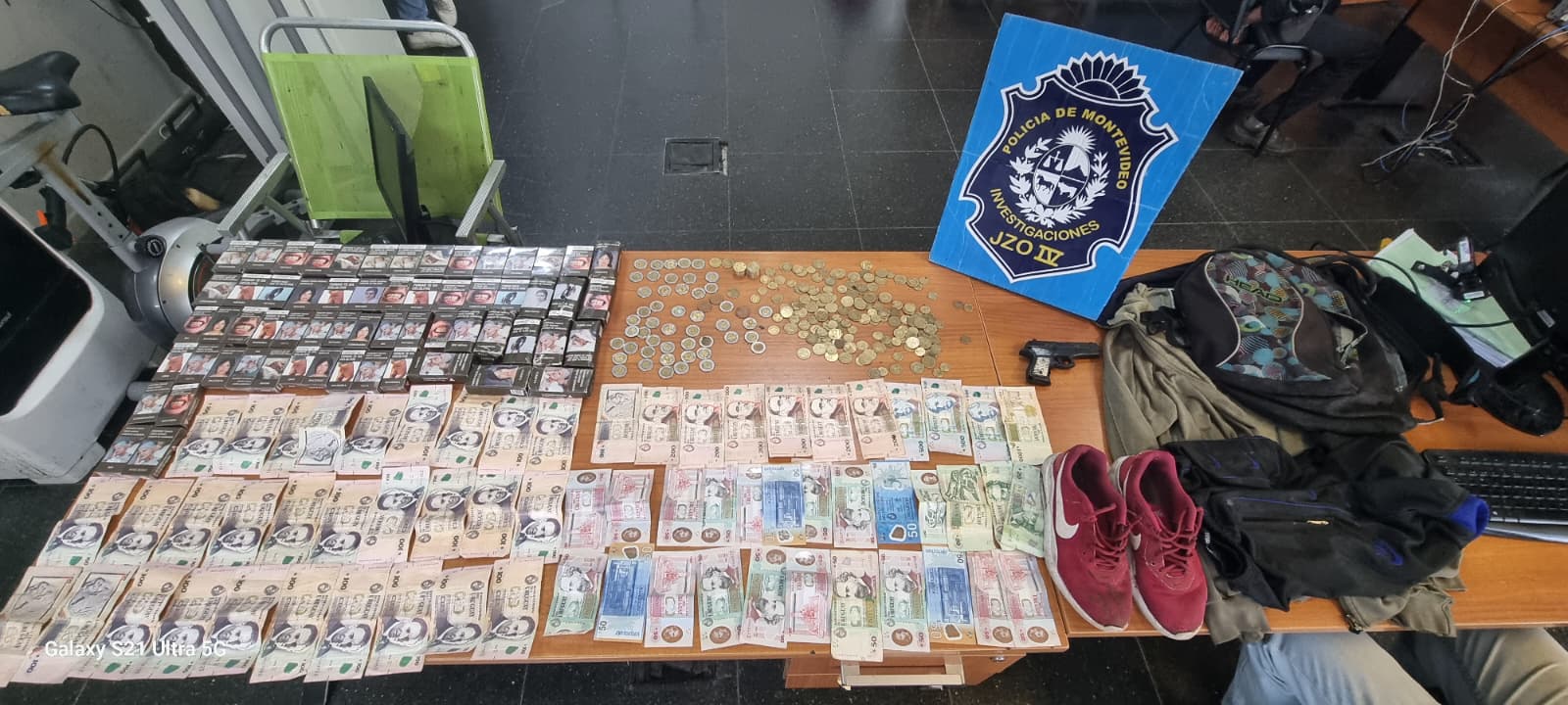 Aprehenden a sujeto de 27 años por asalto a comercio en Uruguay