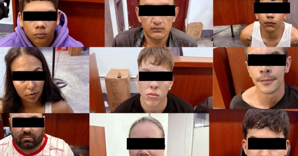 Cinco capturados tras desmantelamiento de banda extorsionadora en zona sur de la capital
